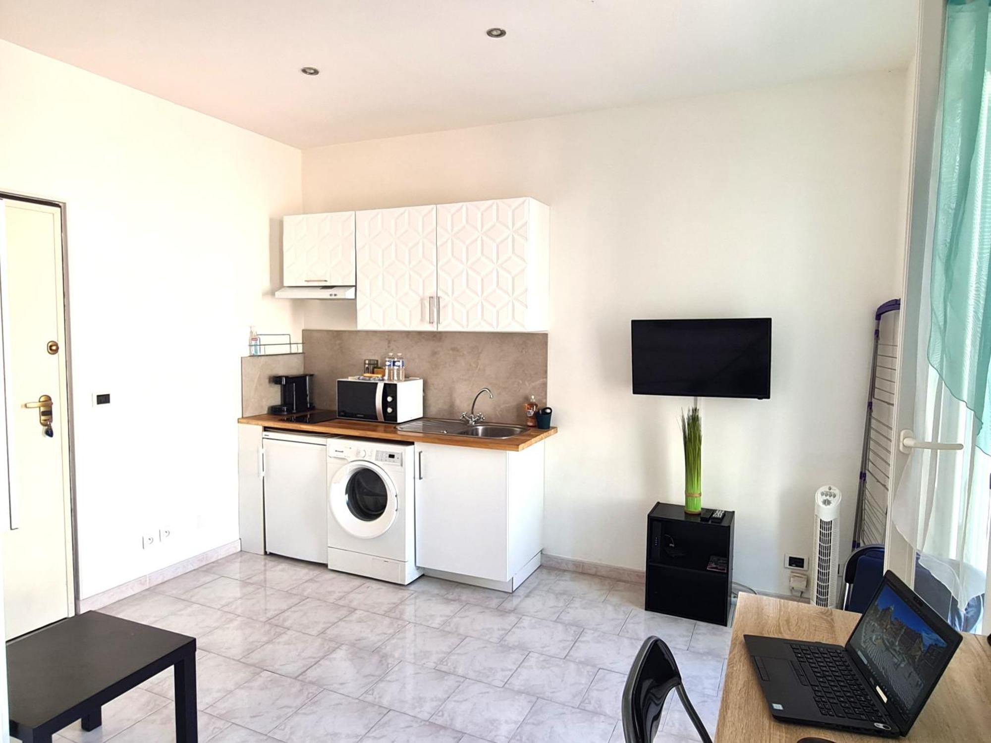 Nice - Studio Cosy Hypercentre A 500M De La Plage Exterior foto